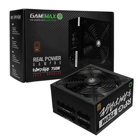 Gamemax Rpg Rampage 750w 80 Plus Bronze Semi Modular Psu Power Supply Digidirect