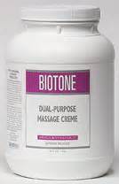 Biotone Dual Purpose Massage Creme E Current