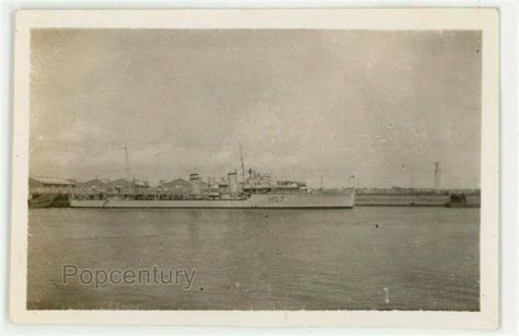 Vintage 1932 Photograph China Chefoo Us Navy Ships And Shore Lot Of 9