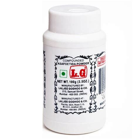 Lg Compounded Asafoetida Hing Powder Gm Shopee Philippines