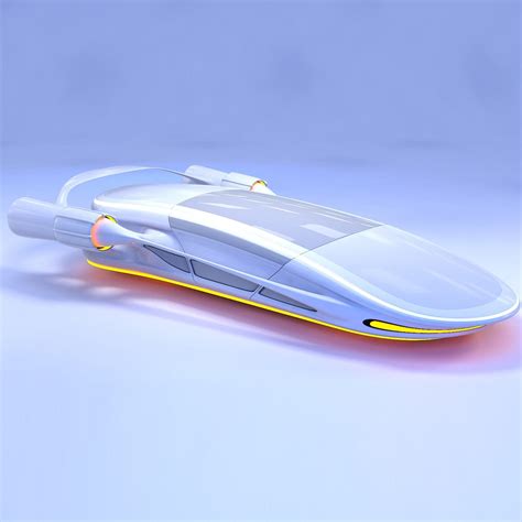 3D Futuristic Transport Vehicle Model - TurboSquid 1365513