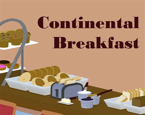 Breakfast Clipart Continental Breakfast Breakfast Continental