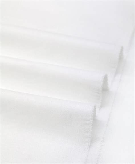 Cotton Twill Weave Fabric - White - 60" Wide - By the Yard 45704 from ...