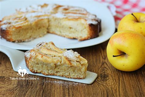 TORTA DI MELE CON FARINA D AVENA E FARINA DI MANDORLE Senza Glutine E