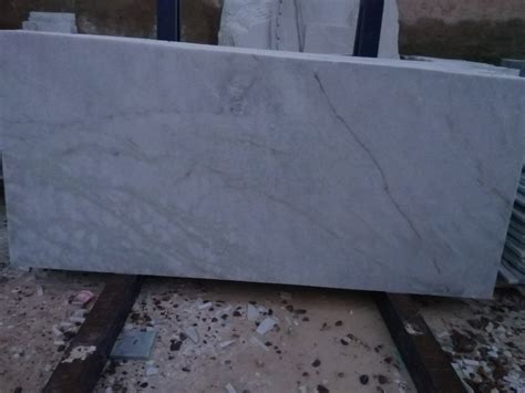 Slab Dharmeta White Marble Flooring Thickness 15 20 Mm At Rs 45 Sq