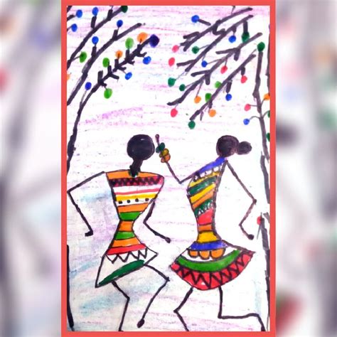 Warli Art 🎨🖌️ | Handmade crafts, Crafts, Handmade