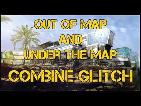 EXCLU Glitch BO3 Out Of And Under The Map COMBINE Nouvelle