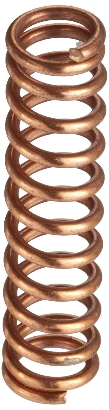 Silver Coated Beryllium Copper Compression Spring Od X Wire