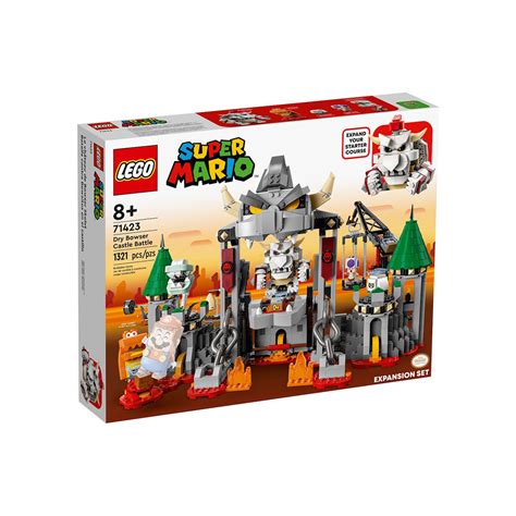 LEGO Super Mario Dry Bowser Castle Battle Expansion Set 71423LEGO Super ...