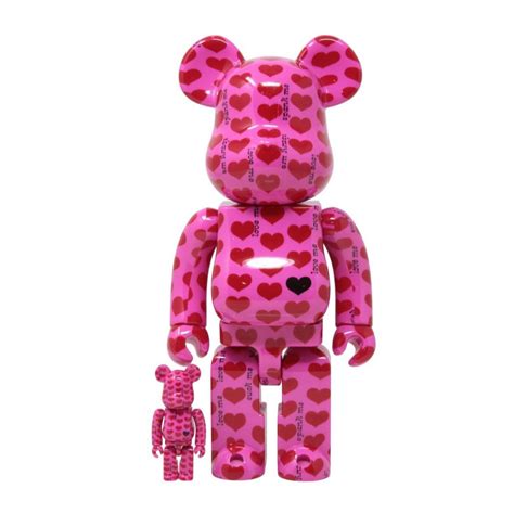 Medicom Toy Be Rbrick Pink Heart 100％ And 400％の通販 By Fungs Japan