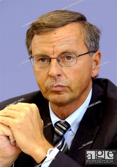 Wolfgang Bosbach Cdu Vice Chairman Of The Parliamentary Group Of