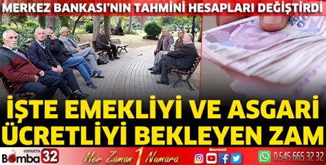 İşte Asgari ücretliyi ve emekliyi bekleyen zam