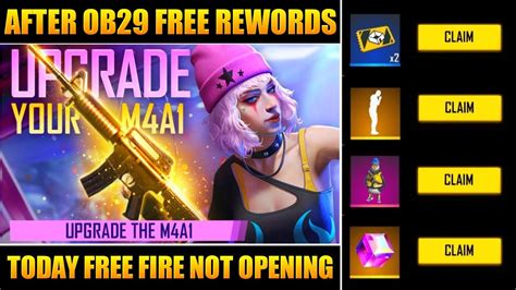 HOW TO GET OB29 UPDATE FREE REWORDS IN FREE FIRE NEW EVENT FREE FIRE