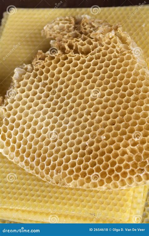 Beeswax Honeycomb Stock Photo Image Of Beehive Bees 2654618