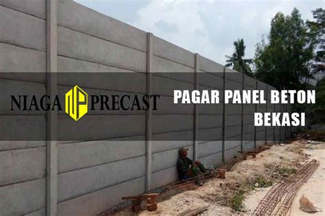 Harga Pagar Panel Beton Bekasi Per Meter 2022 Niaga Precast