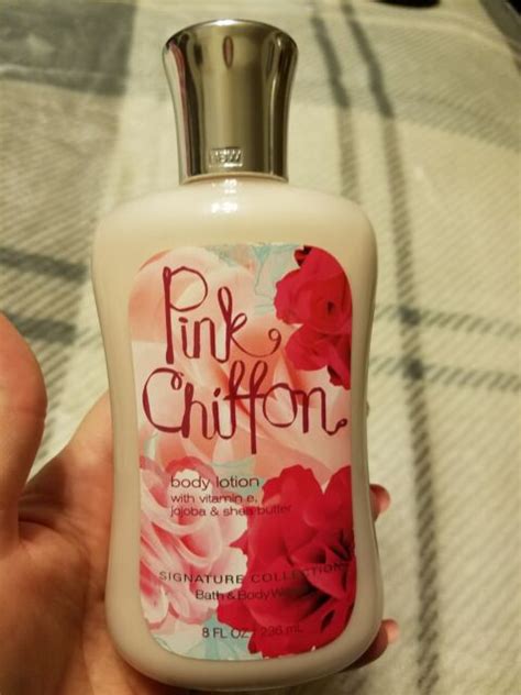 Bath And Body Works Pink Chiffon Body Lotion 8 Fl Oz Ships Free Ebay