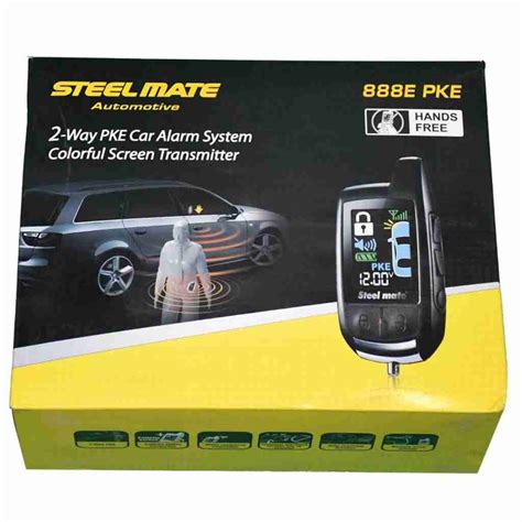 Steelmate 888E Two Way LCD Car Alarm Keyless Entry Security System