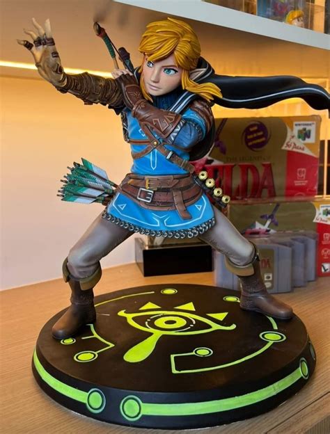 Arquivo Stl Link Zelda Tears Of The Kingdom Totk Estatua Premium Para Impresión 3d 🔗