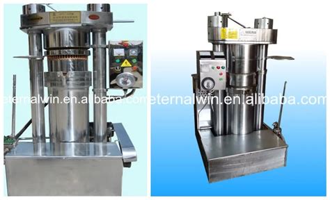 New Designed Cold Pressing Cocoa Coffee Bean Automatic Hydraulic Oil