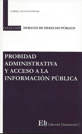 Probidad Administrativa Y Acceso A La Información Pública Aremi