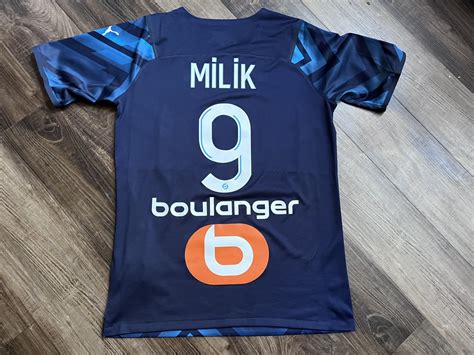 Olympique Marseille Away Football Shirt Sponsored By Uber Eats