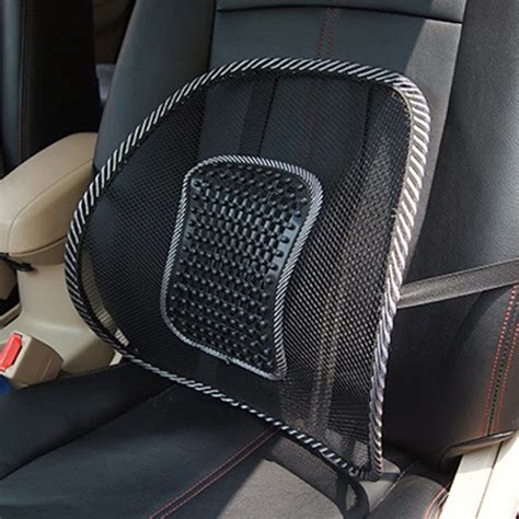 Coussin Ergonomique Dos Respirant Avec Perles De Massage Pour Voiture