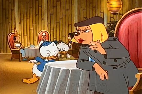 DuckTales Blonde Spy