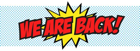 "We're Back" Images – Browse 308 Stock Photos, Vectors, and Video ...