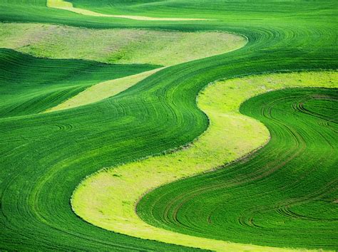 Aerial View Of Palouse Region 2 Photograph By Terry Eggers Pixels