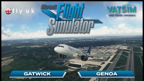 Msfs Vatsim Fly Uk Virtual Airways Fbw A Neo Gatwick Uk