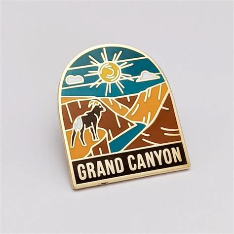 Grand Canyon National Park Pin Colorado River Arizona Etsy