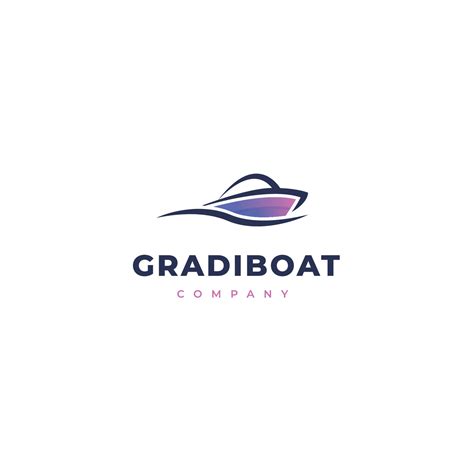 Modern Boat logo design 5909905 Vector Art at Vecteezy