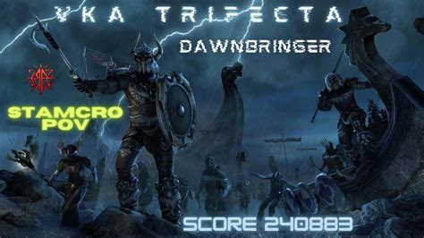 ESO Dawnbringer VKA Trifecta StamCro PoV High Isles PC EU YouTube