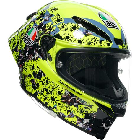 Casque Pista GP RR Rossi Misano 2 2021 Edtition Limitée AGV moto