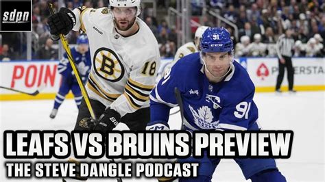 Toronto Maple Leafs Vs Boston Bruins Series Picks Preview Sdp