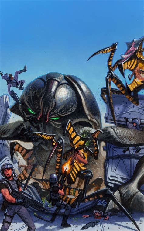 Starship Troopers Scifi Fantasy Art Starship