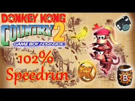 Donkey Kong Country 2 (GBA) 102% Speedrun in 3:09:47 - YouTube