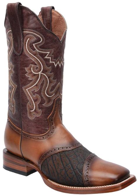 Botas Vaqueras De Cuello De Toro Original Horma Rodeo WD 32810 Botas