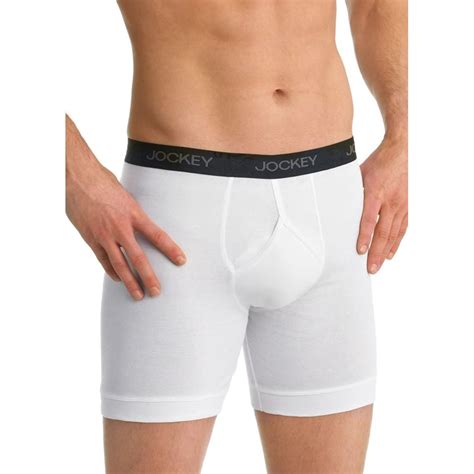 Jockey New Jockey 8803 Staycool Men S Midway Boxer Brief 3 Pack S M L Xl 100 Cotton Walmart