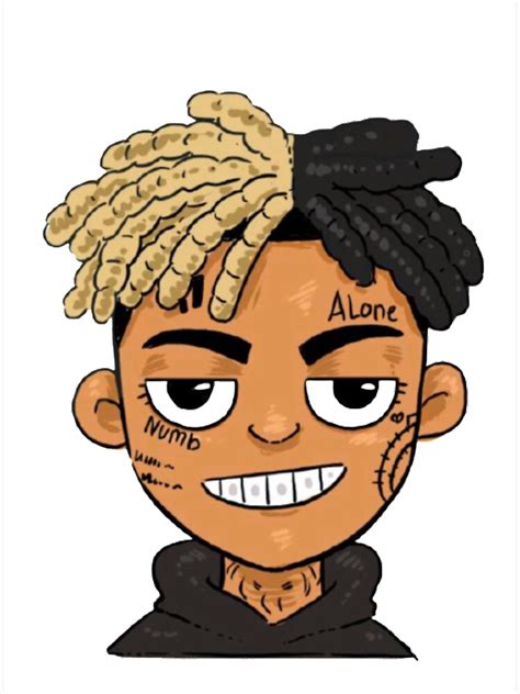 Xxxtentation Lengends Emo Rap Draw Cartoon Caps Xxxtentacion Store