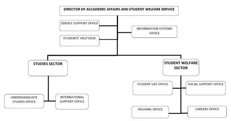 Organizational Structure Demo Academic Affairs And Student Welfare