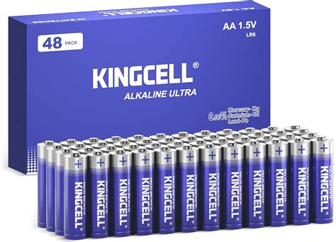 Amazon Kingcell Aa Batteries Pack Alkaline Double Aa Batteries