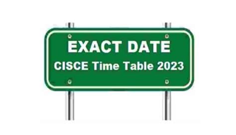 ICSE ISC Boards 2023 Date Sheet Likely In Nov Updated Exam Pattern