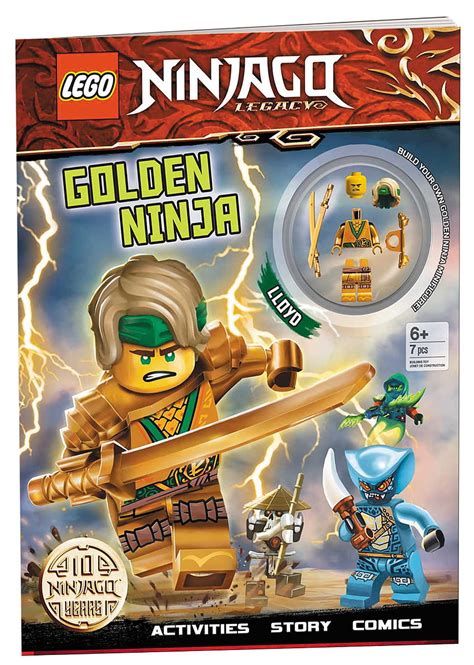 LEGO R NINJAGO R Golden Ninja Book By AMEET Publishing Official