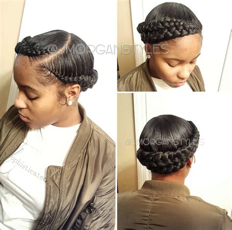 African Halo Braid Styles