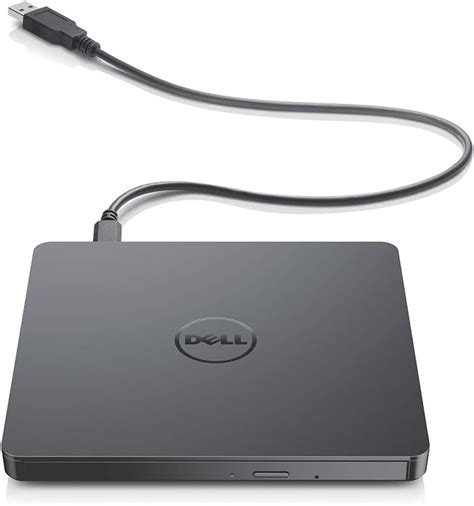 Gravador DVD Externo Dell Slim Portátil USB Preto DW316