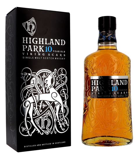 Highland Park 10 Years Viking Scars 70cl 40 Orkney Islands Single Malt