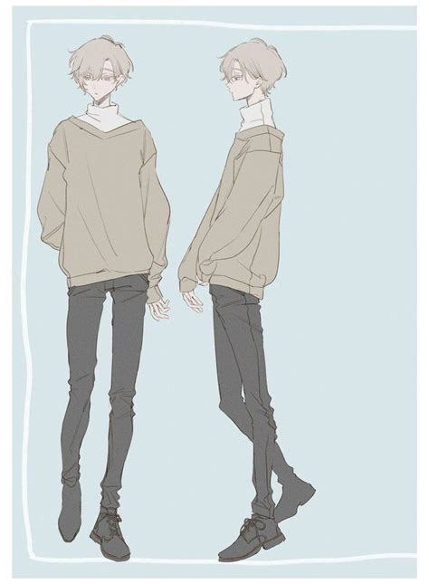 Anime Drawings Sketches, Cute Drawings, Anime Outfits, Boy Outfits ...