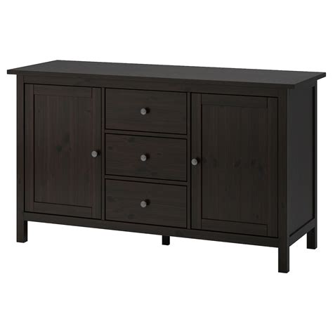 Hemnes Sideboard Black Brown 6134x3458 157x88 Cm Ikea