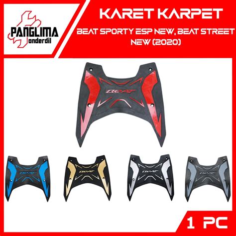 Jual Karet Karpet Beat FI LED Sporty Street K1A ESP New 2020 Warna